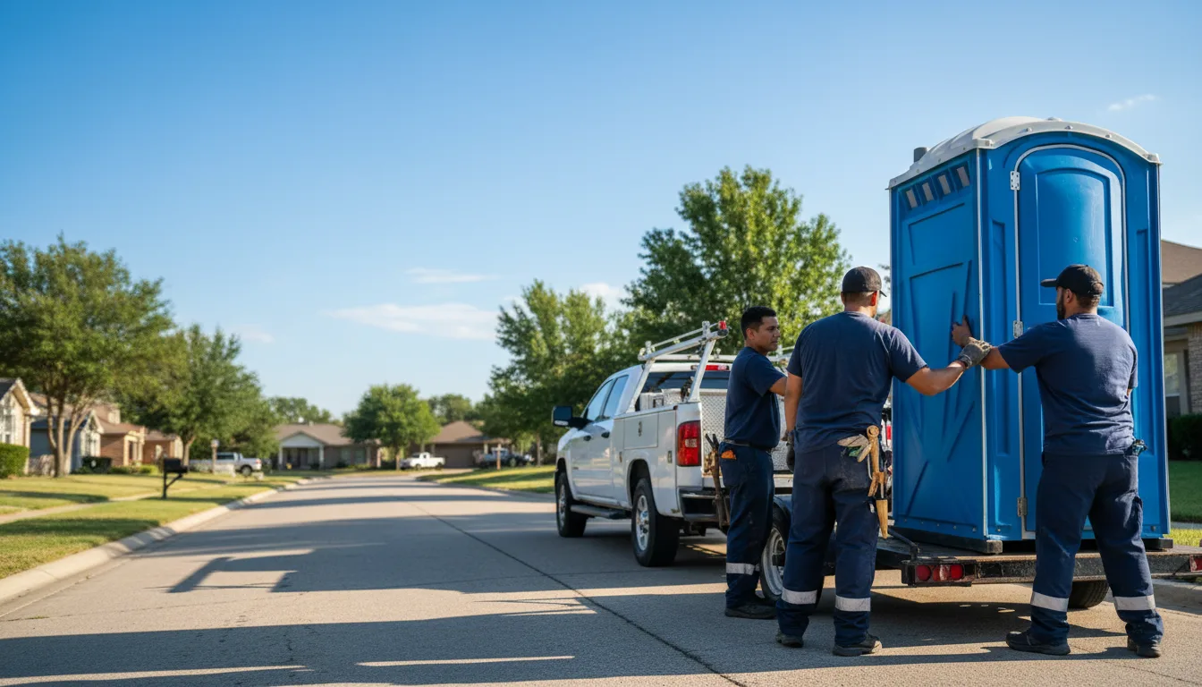 Portable Toilet Rental in Mansfield, TN near me
